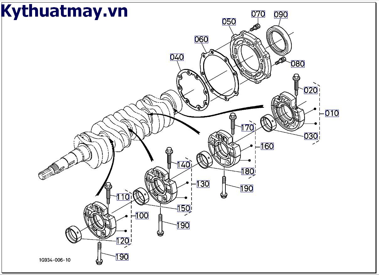 Thân ổ trục chính >=7EY0001